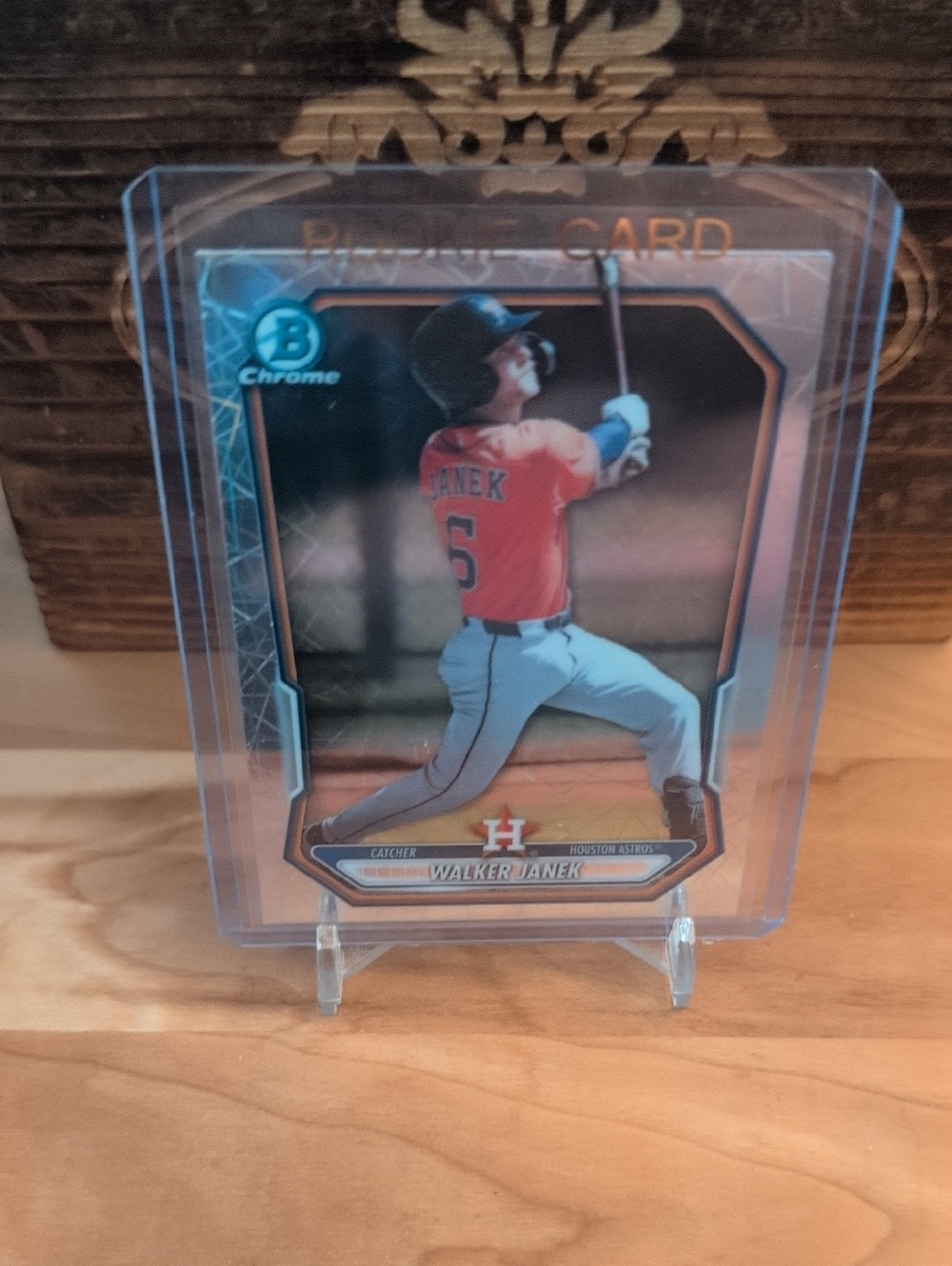2026 Bowman Chrome Walker Janek Rookie Card Mojo Refractor Astros